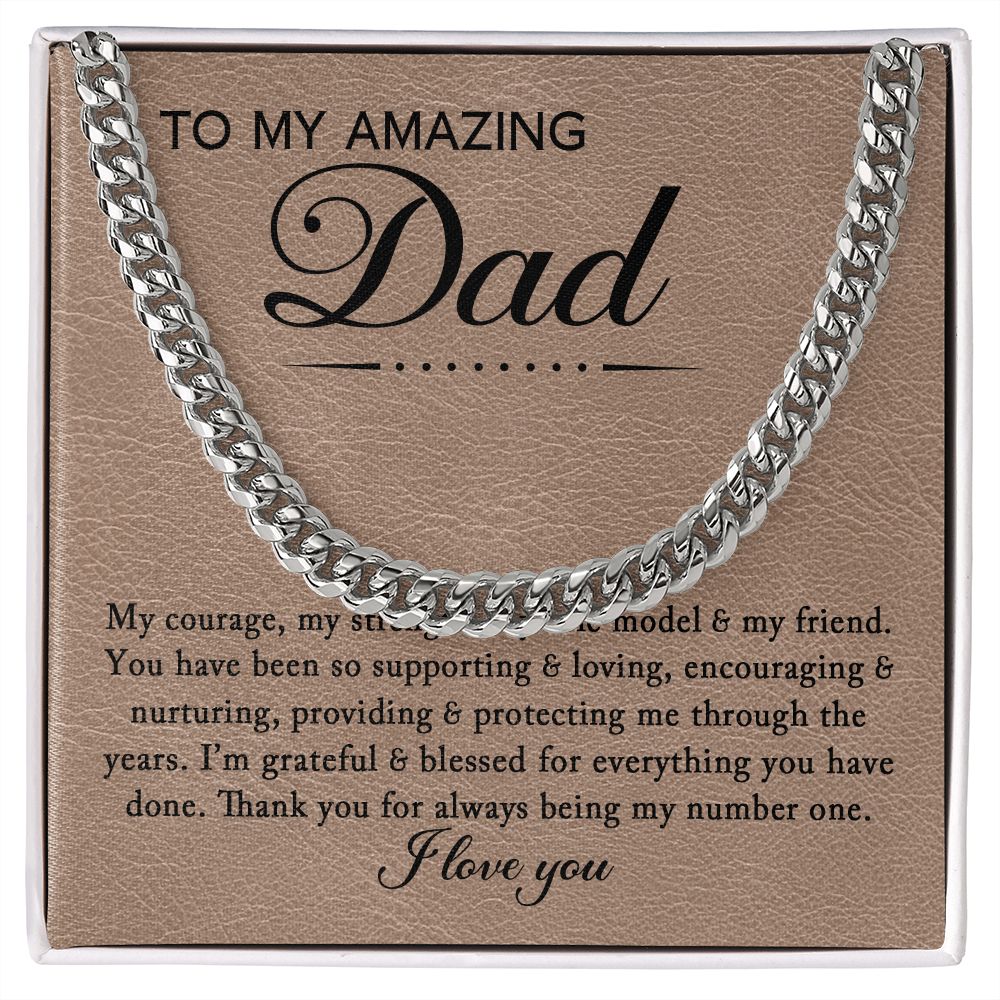 To My Amazing Dad - My Courage My Strength