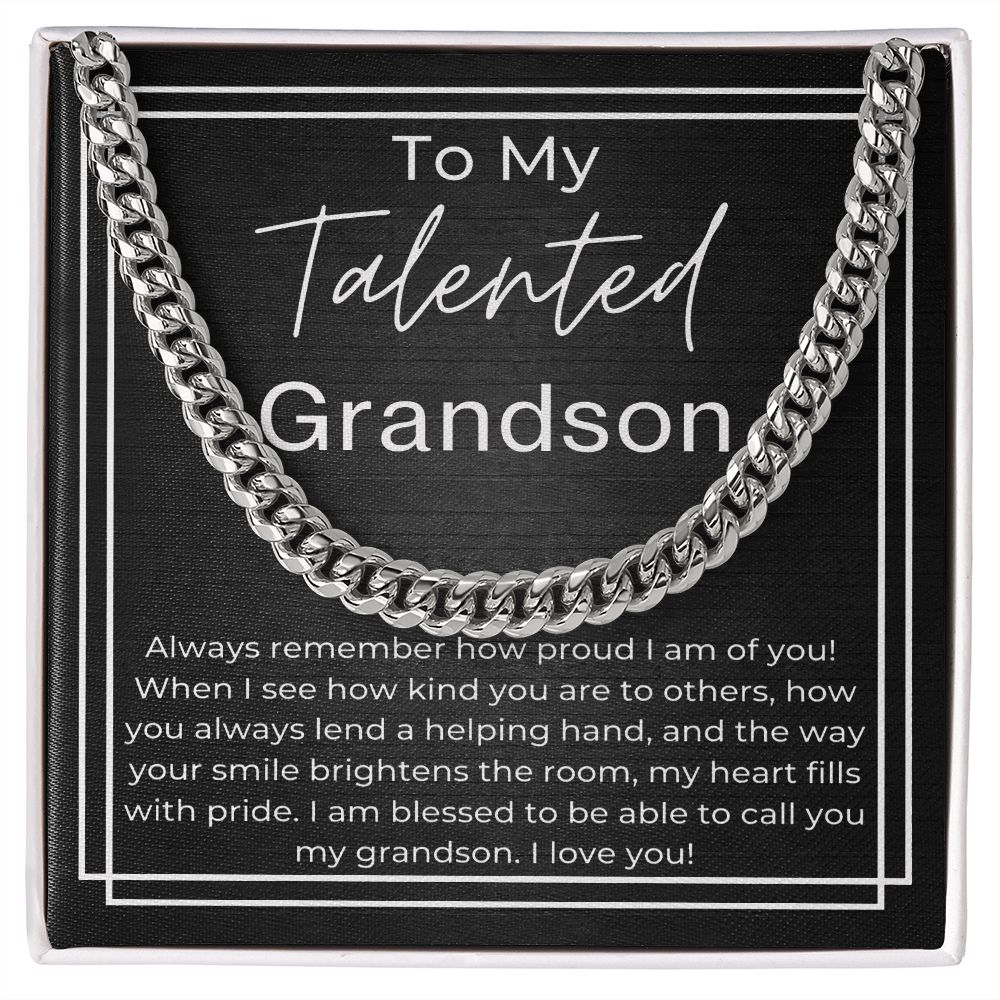 To My Grandson - Always Remember