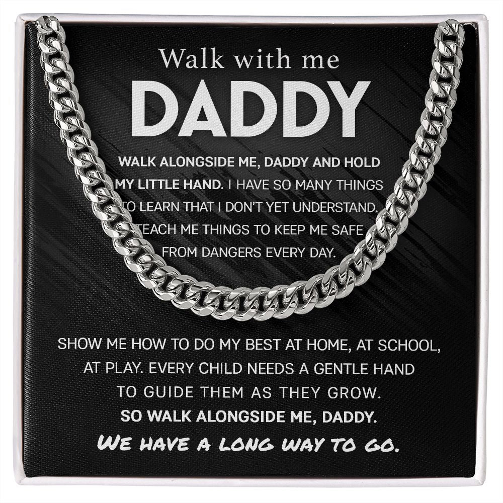 FD - Walk with me DADDY - OREO Cuban Link Chain + Extension™
