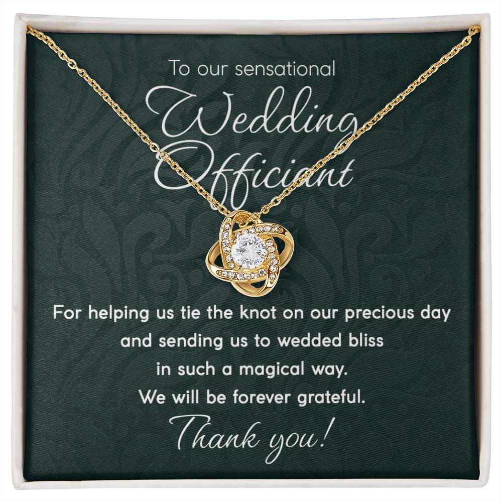 For Wedding Officiant - BlissOfficiant Love Necklace™