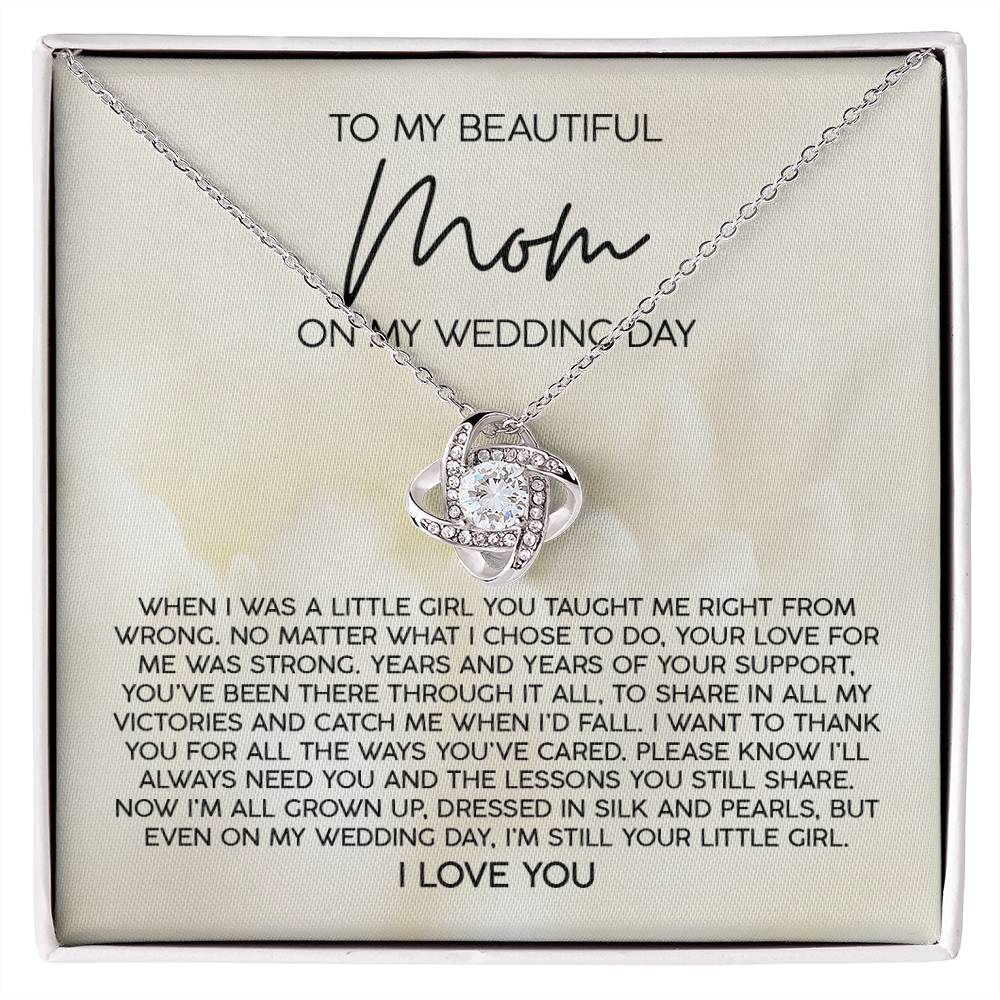 To My Beautiful Mom - BlissMom Love Necklace™