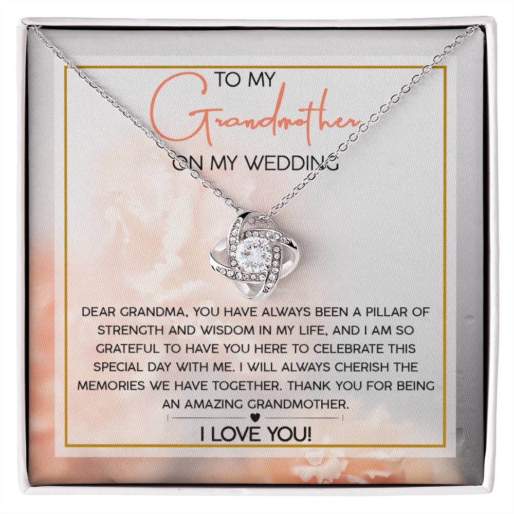 To My Grandmother - BlissGrandmother Love Necklace™