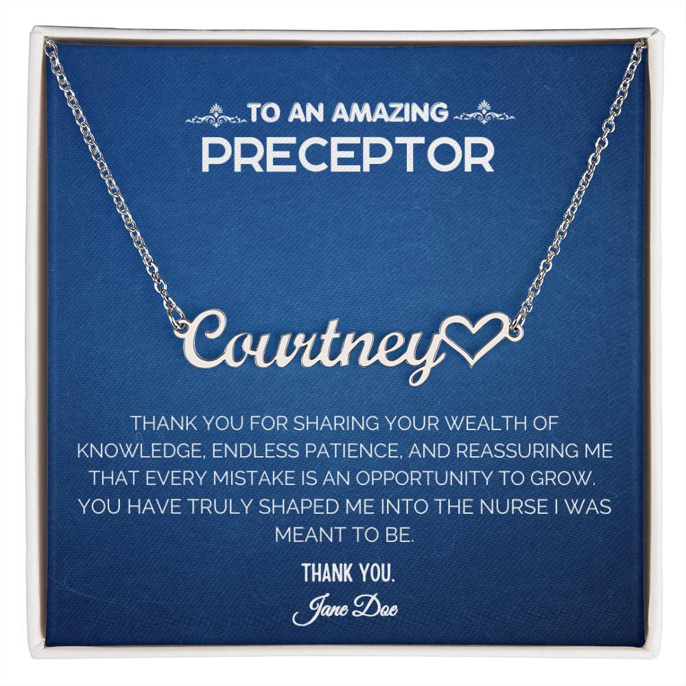Miracle Preceptor Name Necklace™