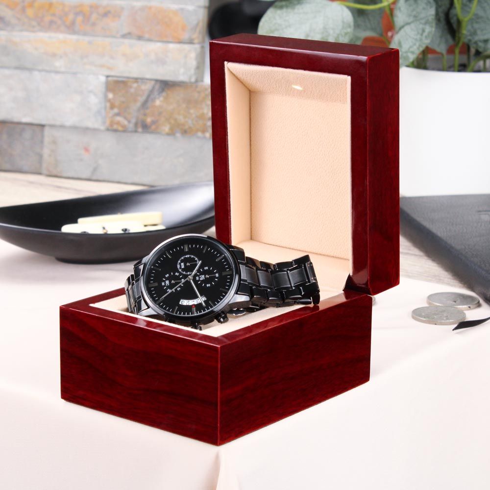 Husband - My Love - Luxury Personalized Engraved Watch