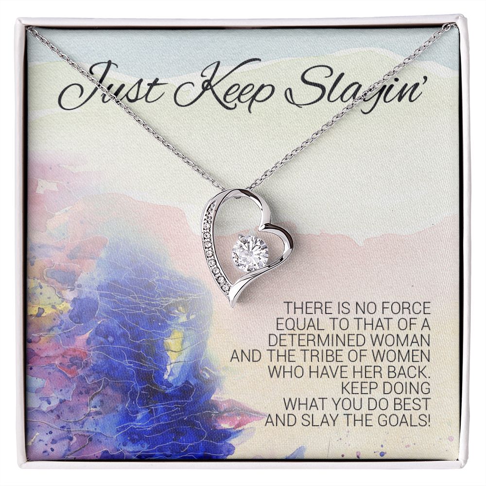 Daughter Gift - Inspiration - Love Knot Message Card + Necklace